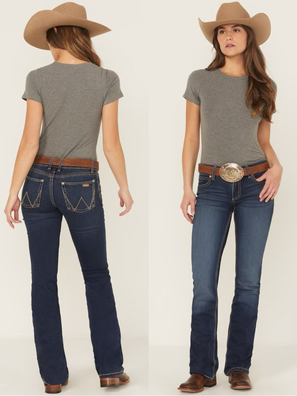 NWT Wrangler Retro Dark Blue Bootcut Jeans 28 / 5 x 32